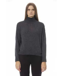 Exclusive Baldinini Turtleneck Sweater 221130_VOLTERRA_ANTRACITE_147280