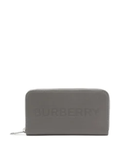 Exclusive Burberry Grey Leather Wallet 80528861_GREY_130206