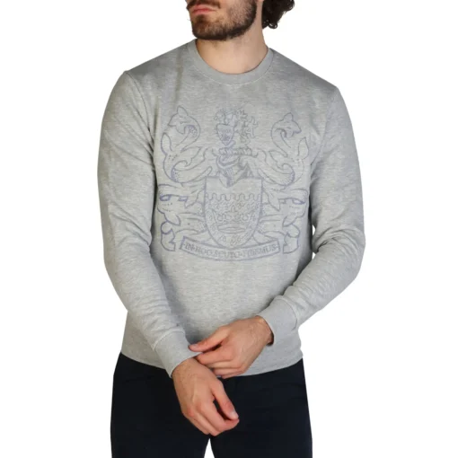 Exclusive Aquascutum Grey Sweatshirt FAI001_94_120003