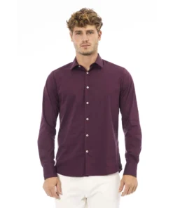 Exclusive Baldinini Trend BASSETTIMELODY Shirt - Bordo BASSETTIMELODY_SP_933Bordo'_147318