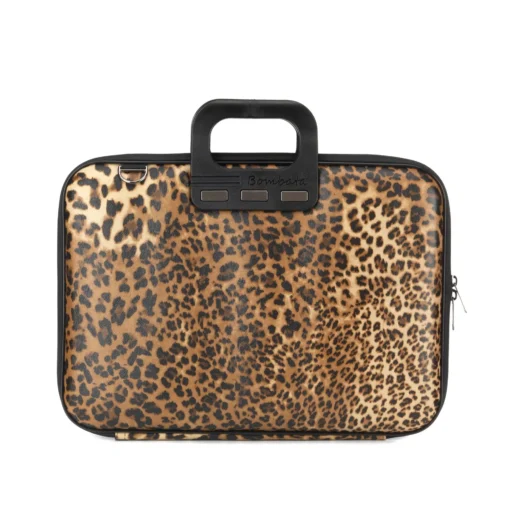 Exclusive Bombata Leopard Print Briefcase E00847_150444