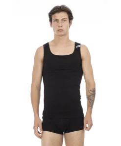 Exclusive Bikkembergs Black Tank Top - BKK1UTT01BI_NeroBlack_142623