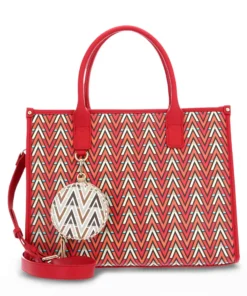 Exclusive Valentino Tonic Shopping Bag - Red Multi TONIC-VBS69901_ROSSO-MULTI_128342