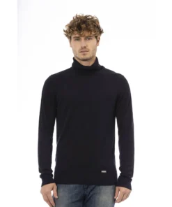 Exclusive Baldinini Turtleneck Sweater AU7805GE_POLICORO_9003BLUNOTTE_147301