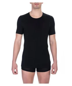 Exclusive Bikkembergs Black Roundneck T-shirt BKK1UTS03SI_BLACK_142636