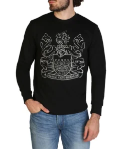 Authentic Aquascutum Black Sweatshirt FAI001_99_120004