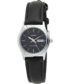 Authentic Casio Analog Leather Strap Watch X093_LTP-V006L-1B2_142179