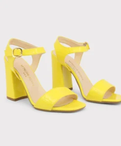 Authentic Made in Italy ANGELA GIALLO Yellow Sandals ANGELA_GIALLO_72222