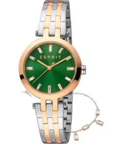 Exclusive Esprit Green Dial Quartz Watch X093_ES1L342M0115_141408