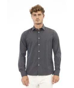 Exclusive Baldinini Trend Bassetti Shirt BASSETTIMELODY_SP_131GrigioPiombo_147317