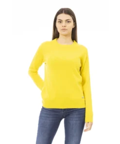 Exclusive Baldinini Extra Yellow Wool Sweater GC8019_GENOVA_GialloYellow_137220