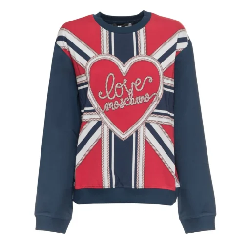 Exclusive Moschino Sweatshirt with Logo Heart Design X073_W630658-M4417_Y70_150273