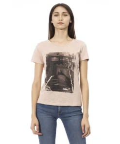 Exclusive Trussardi Action T-shirt for Spring/Summer 2BT07_30Pink_140718