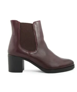 Deluxe Genuine Leather Ankle Boots - Exclusive Style FAR_WH114H22_BORDO_702_147176