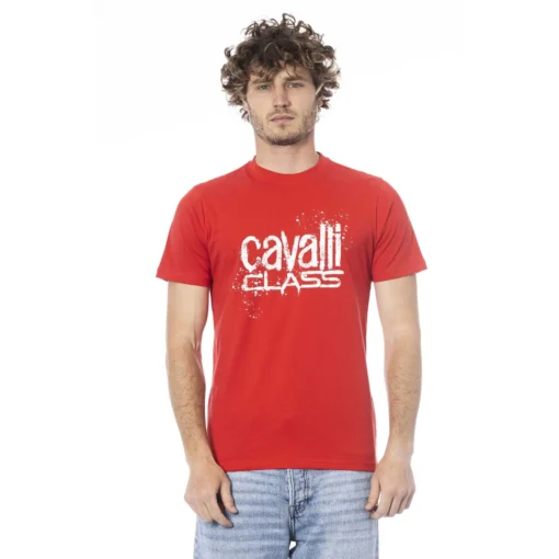 Exclusive Cavalli Class Red T-Shirt QXT62PJD060_02000Red_150600