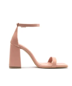 Exclusive Pink Ankle Strap Sandals FAME23_SS3Y0600_901