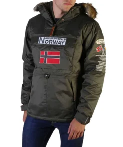 Exclusive Geographical Norway Bomber Jacket Barman_man_kaki_102549