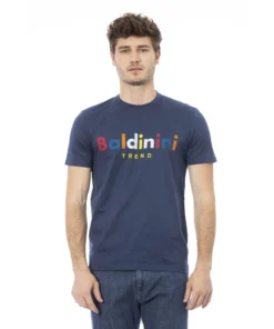 Exclusive Baldinini Trend T-Shirt for Spring/Summer TRU542_COMO_BluMarino_143094