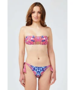 Exclusive Floral Print Swimsuit BDA83015955_1215FUCHSIAFANTASY_130144