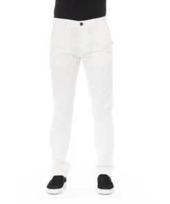 Exclusive Baldinini Trend Trousers Bianco White JSE3PT000356U_LIVORNO_BiancoWhite_147369