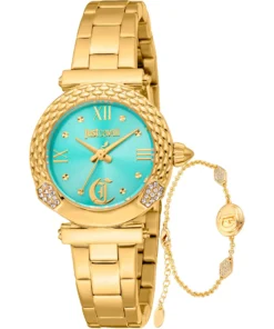 Just Cavalli Aqua Dial Stainless Steel Watch X093_JC1L332M0065_148965