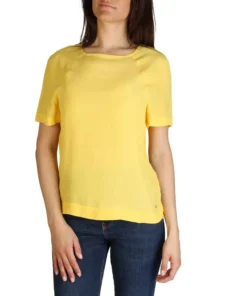 Authentic Tommy Hilfiger Yellow T-shirt XW0XW01059_ZCI_115798