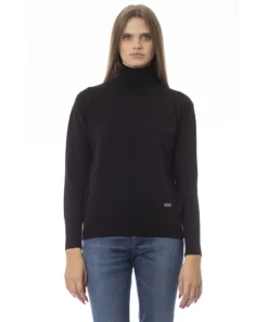 Exclusive Baldinini Turtleneck Sweater AD8801GE_MATERA_9004NERO_147241