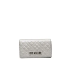 Exclusive Love Moschino Quilted Across-body Bag JC4079PP0HLA_90BARGENTO_148657