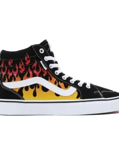 Exclusive Vans Authentic Flame High-Top Sneakers X073_VN0A5HZLY28-_Y28_140971