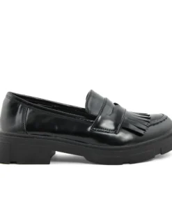 Exclusive Black Loafers with Fringes FAM_BH2319_BLACK_145835