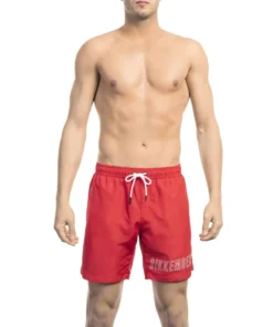 Exclusive Bikkembergs Red Beachwear Swimsuit BKK1MBM01_RED_132735