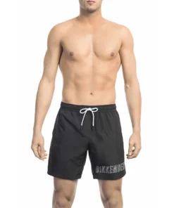 Exclusive Bikkembergs Beachwear Swimsuit BKK1MBM01_BLACK_132738