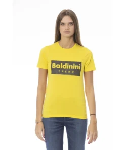 Exclusive Baldinini Trend Yellow T-Shirt TSD07_MANTOVA_GialloYellow_143022