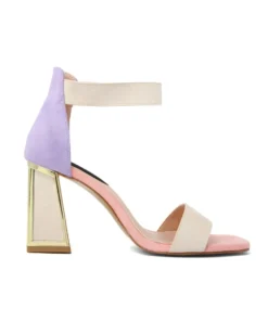 Exclusive Beige Ankle Strap Sandals for Spring/Summer FAG_3866_BEIGE_143156