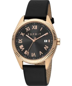 Exclusive Esprit Analog Watch with Leather Strap X093_ES1G365V0085_141633