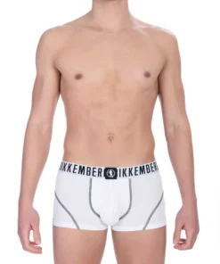 Exclusive Bikkembergs Boxer Shorts Bi-Pack BKK1UTR06BI_WHITE_129159