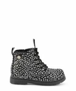 Exclusive Black Animalier Kids Ankle Boots 3382-055_BLACK-ANIMALIER_138900