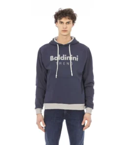 Exclusive Baldinini Trend Hoodie 813139_COMO_NAVYGREY_134132