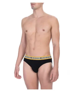 Exclusive Bikkembergs Briefs Bi-Pack - BKK1USP08BI_BLACK_142633