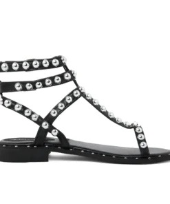 Exclusive Fashion Attitude Studded Sandals FAM_95_51_BLACK-V_143319