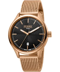 Genuine Ferrè Milano Rose Gold Watch X093_FM1G143M0071_131402