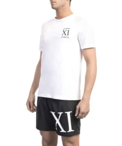 Exclusive Bikkembergs Beachwear T-Shirt - Spring/Summer BKK1MTS05_WHITE_132696