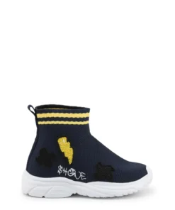 Exclusive Authentic Shone Kids Sneakers - Navy/Yellow 1601-005_NAVY-YELLOW_120537