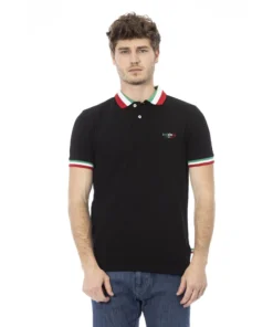 Exclusive Baldinini Trend Polo Shirt - MOD.4PO_SONDRIO_NeroTricolore_143081