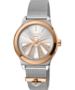 Authentic Ferrè Milano Rose Gold Accent Watch X093_FM1L125M0091_139458