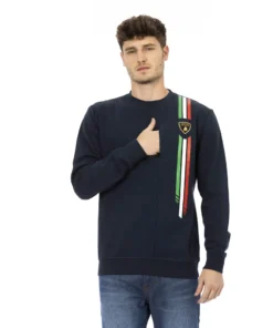 Exclusive Automobili Lamborghini Sweatshirt 72XBI017CJ315_240BLUACHELOS_136407