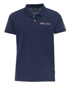 Exclusive MCS Navy Polo Shirt X073_10BPS002-L2301_NAVY_145085