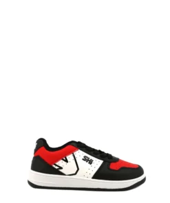 Exclusive Black-Red Kids Sneakers 002-001_BLACK-RED_136487