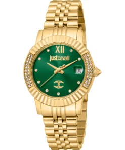 Just Cavalli Green Dial Quartz Watch - X093_JC1L199M0035_141876