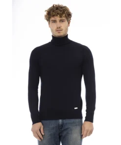 Exclusive Baldinini Turtleneck Sweater AU7808GE_POLICORO_9000BLUNOTTE_147296